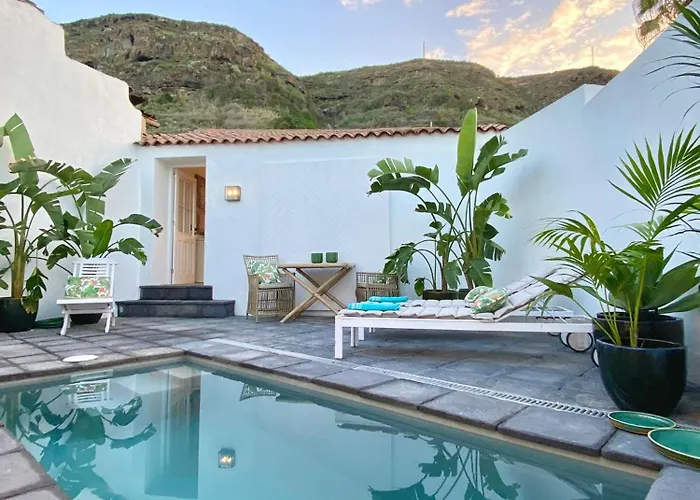 Hébergement de vacances Casa Malena Seafront And Private Pool Las Aguas